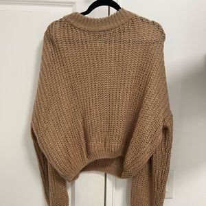 Brown Cozy Sweater